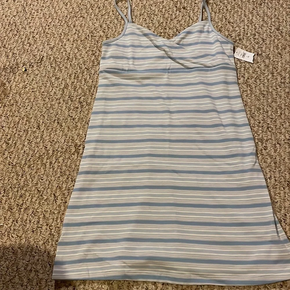 Gap‎ Teen Girls Cami Dress in Multi Stripe Cotton